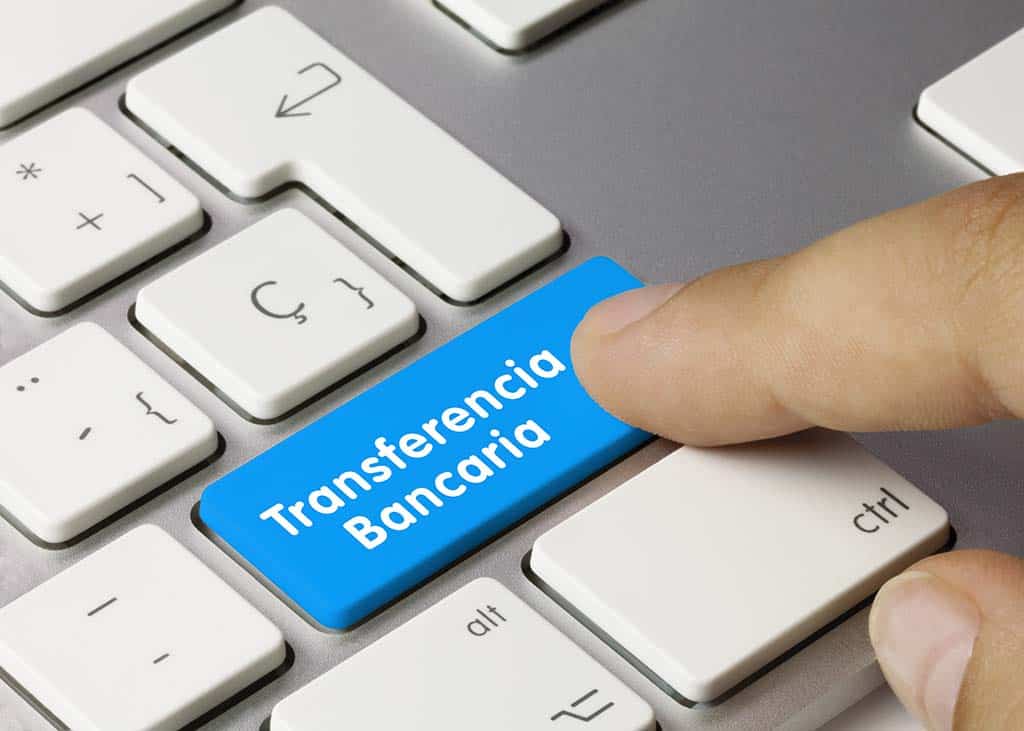 Formas de Pago 2 Transferencia